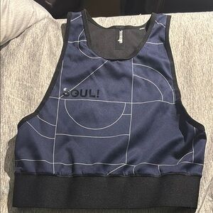 Soul Cycle Navy- Ultracor Collab Navy Tank Size Small